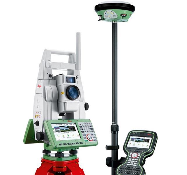 High‑Tech Surveying Equipment in Abbotsford Surveying equipment being used in Abbotsford